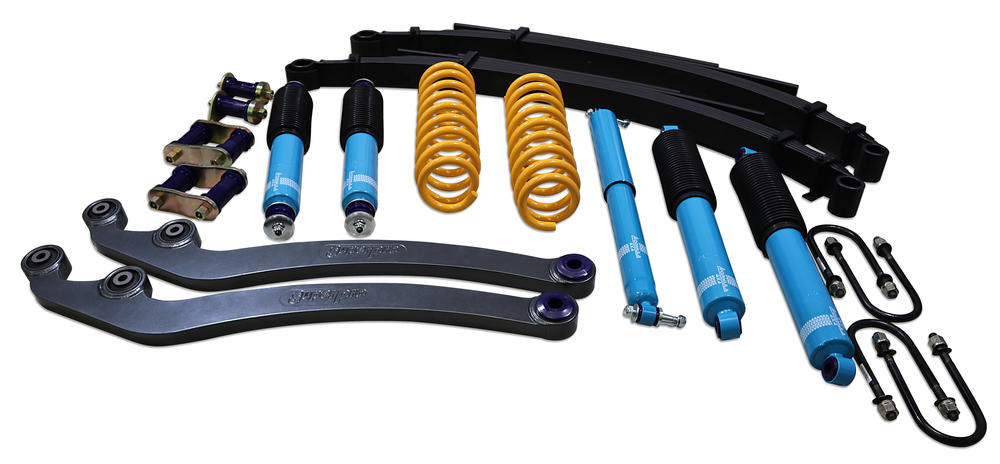 2 Inch 50mm Formula 4x4 Premium Big Bore Lift Kit to suit Toyota Landcruiser 76 Series from 07/2016-on