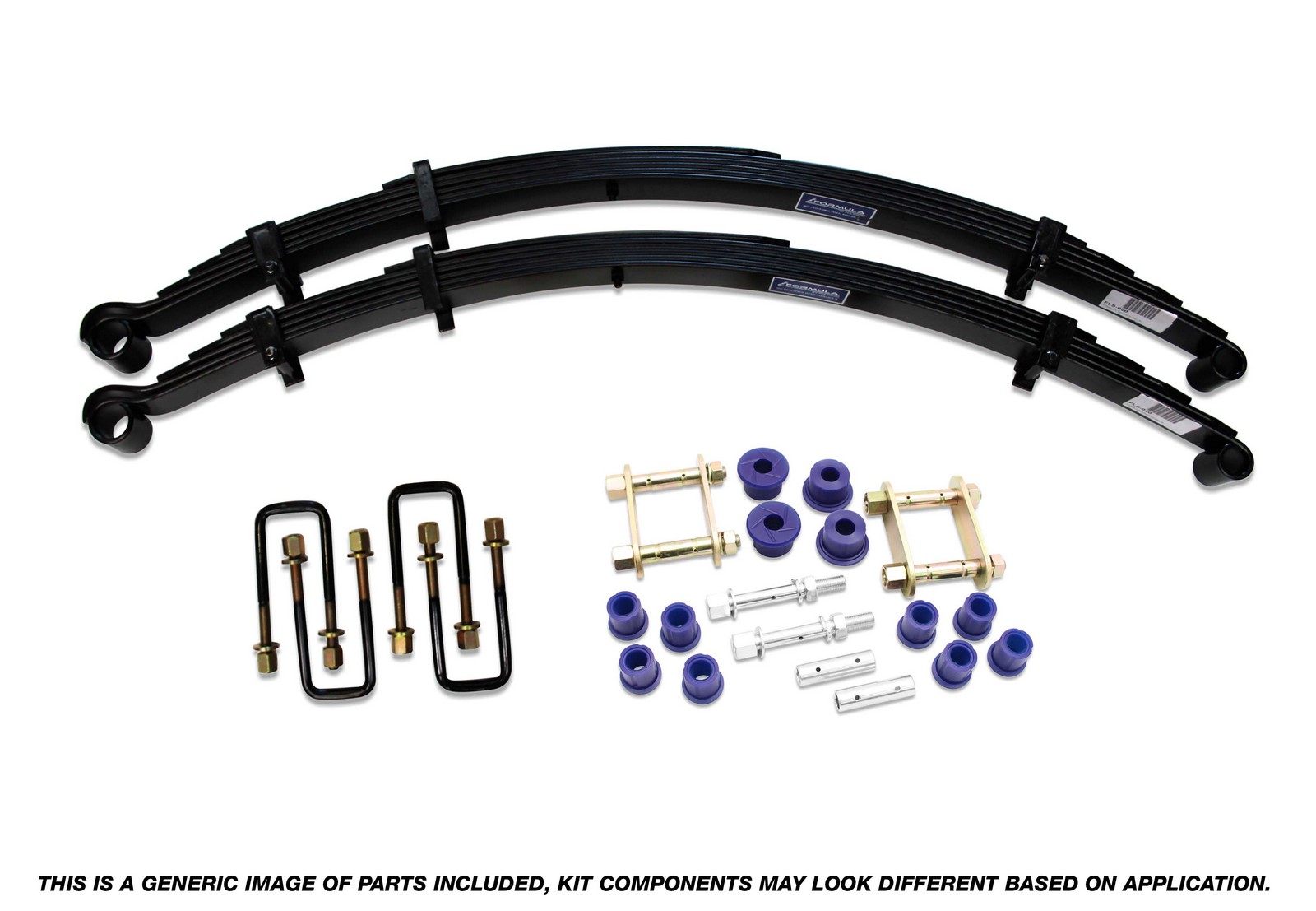 Formula 4x4 Leaf Spring Kit - approx. 50mm Lift at 300kg+ to suit VW Amarok 2010-2022