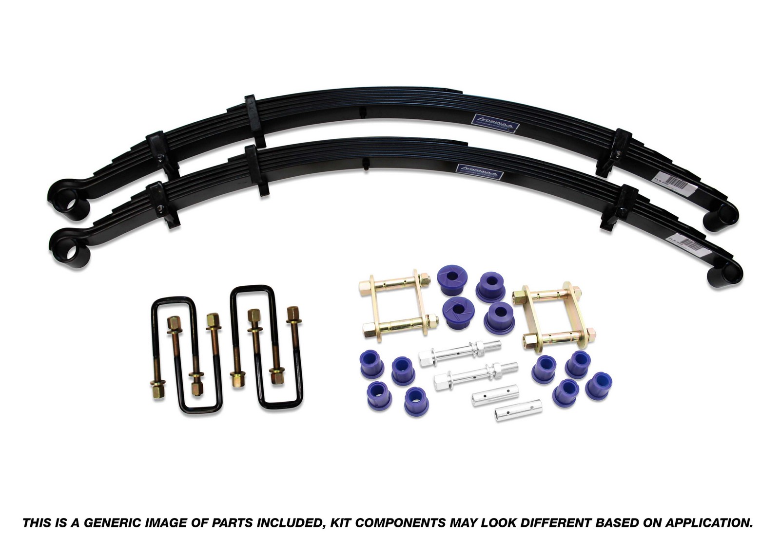 Formula Leaf Spring Kit - 40mm Lift at 300kg to suit Toyota Hilux 2005 - 2015