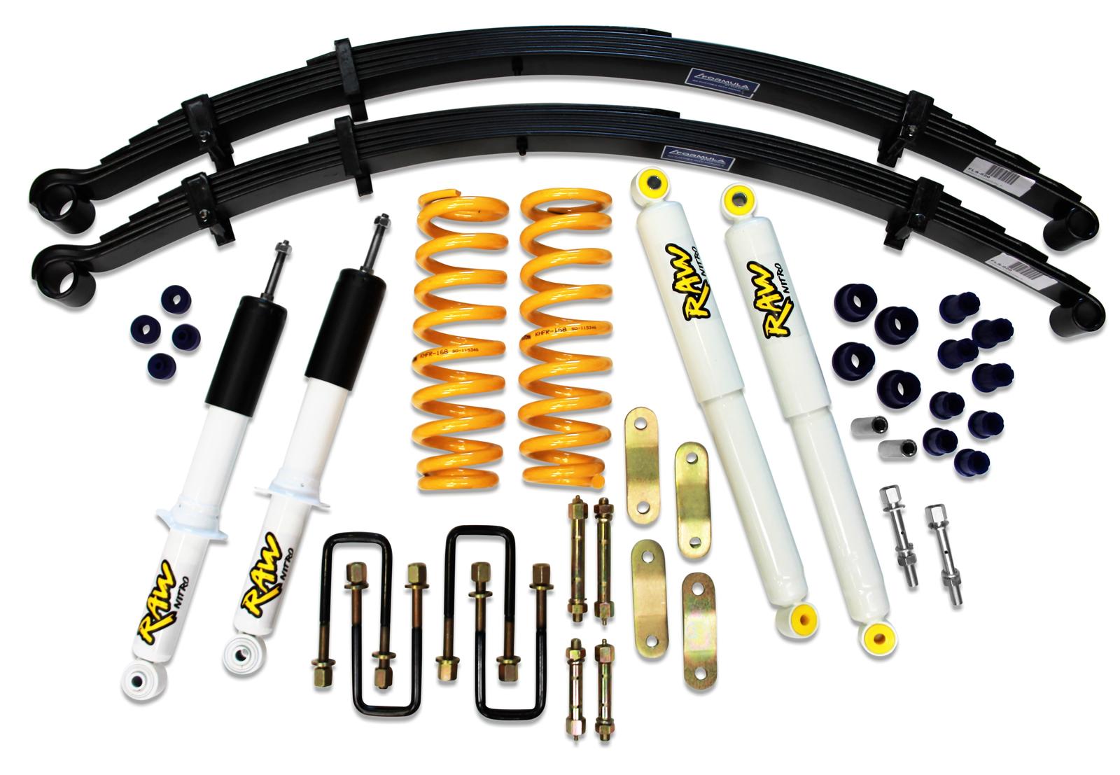 Isuzu D-Max TFR & TFS 2012-On 2 Inch 50mm RAW Load Kit - 300kg