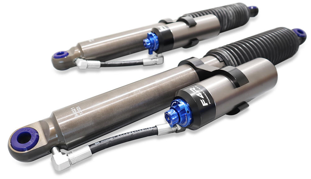 3-4 Inch 75-100mm Adjustable F4R Formula 4x4 Rear Shock Absorber Kit to suit Nissan Patrol GU Y60, GQ Y61 1988-2016