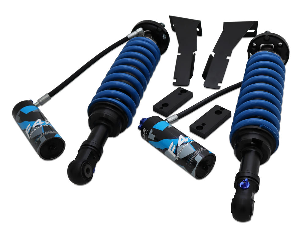 2-3 Inch or 50-75mm Adjustable F4R Formula 4x4 Front Shock Absorber Kit to suit Toyota Hilux KUN26, GGN25 2005-2015 & Foton Tunland P201 2012-on