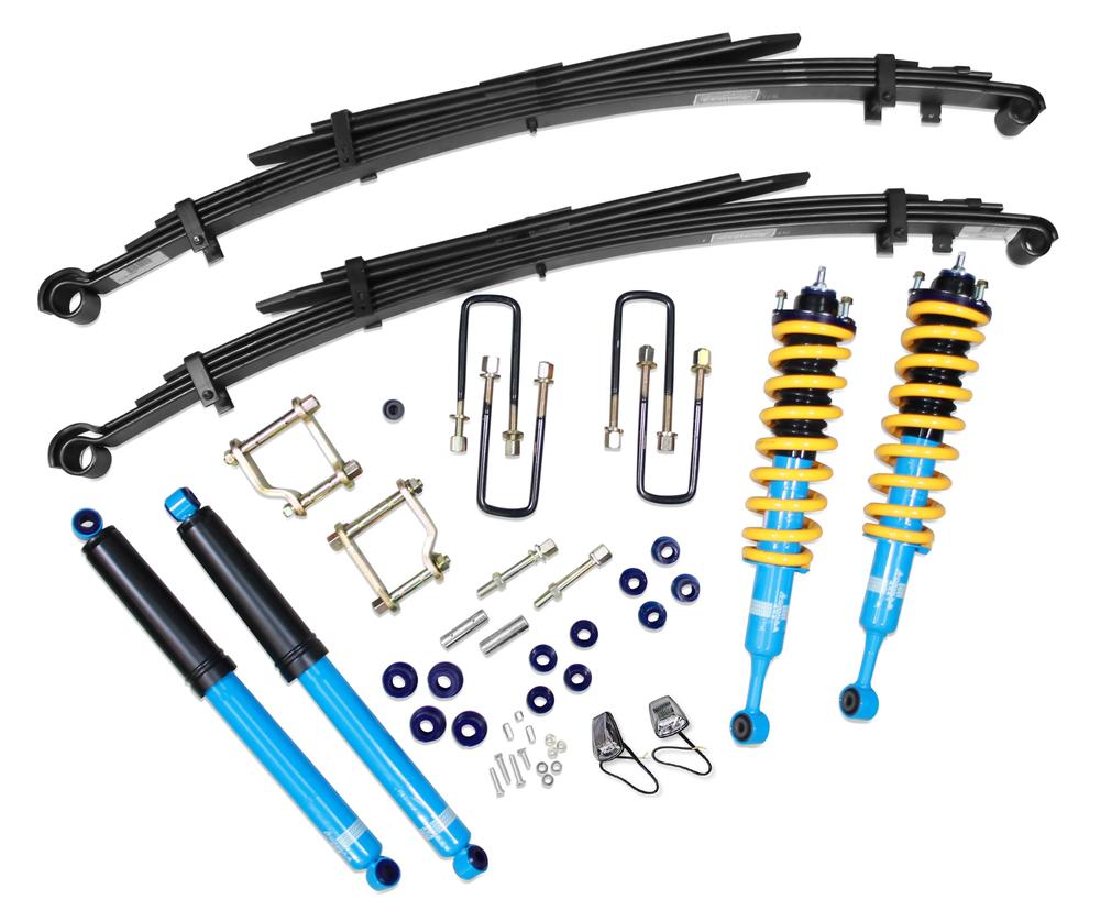 3501kg Formula 4x4 GVM Upgrade Kit to suit Toyota Hilux GGN, GUN 2015-on