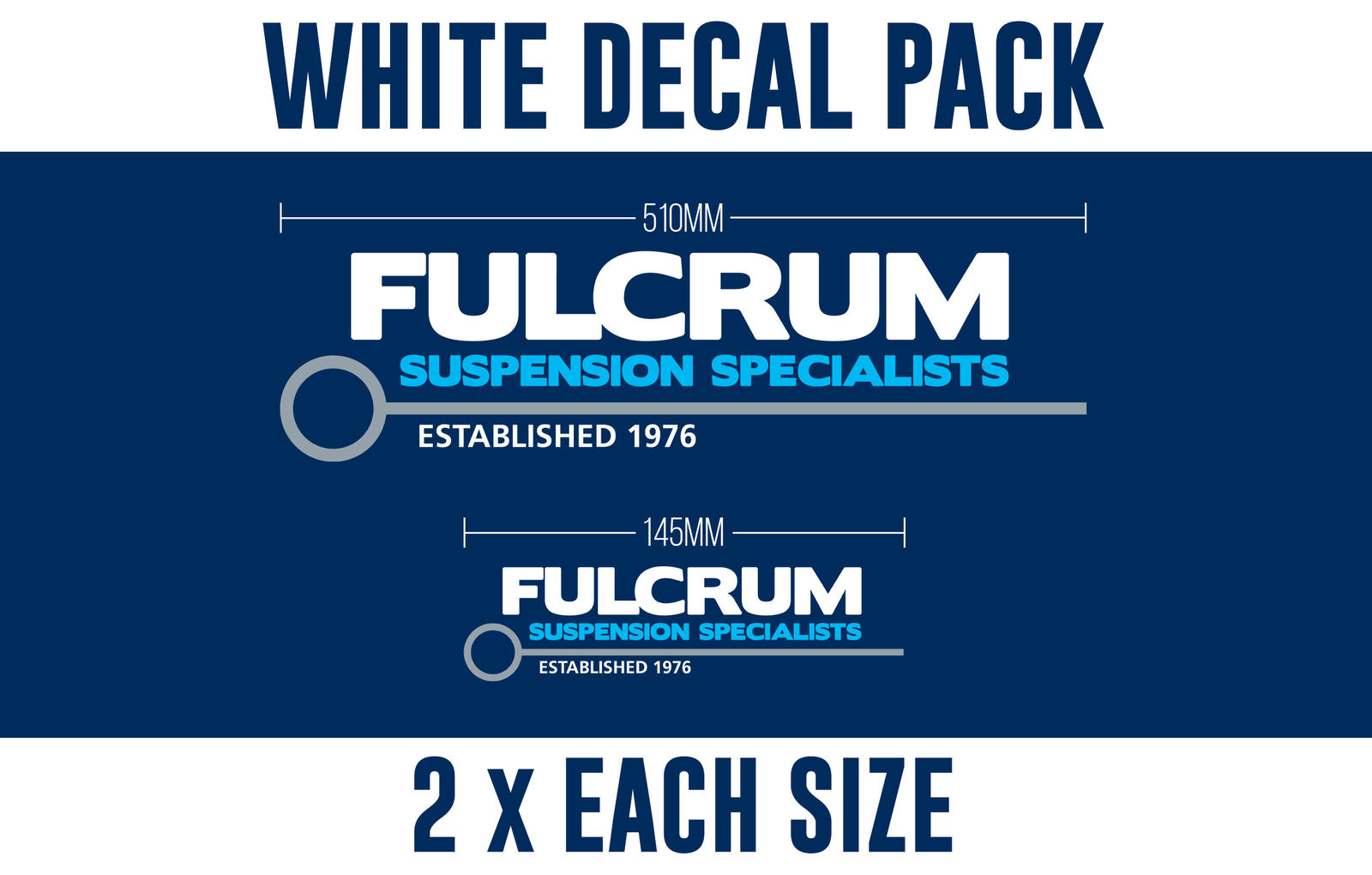 Fulcrum Decal Pack