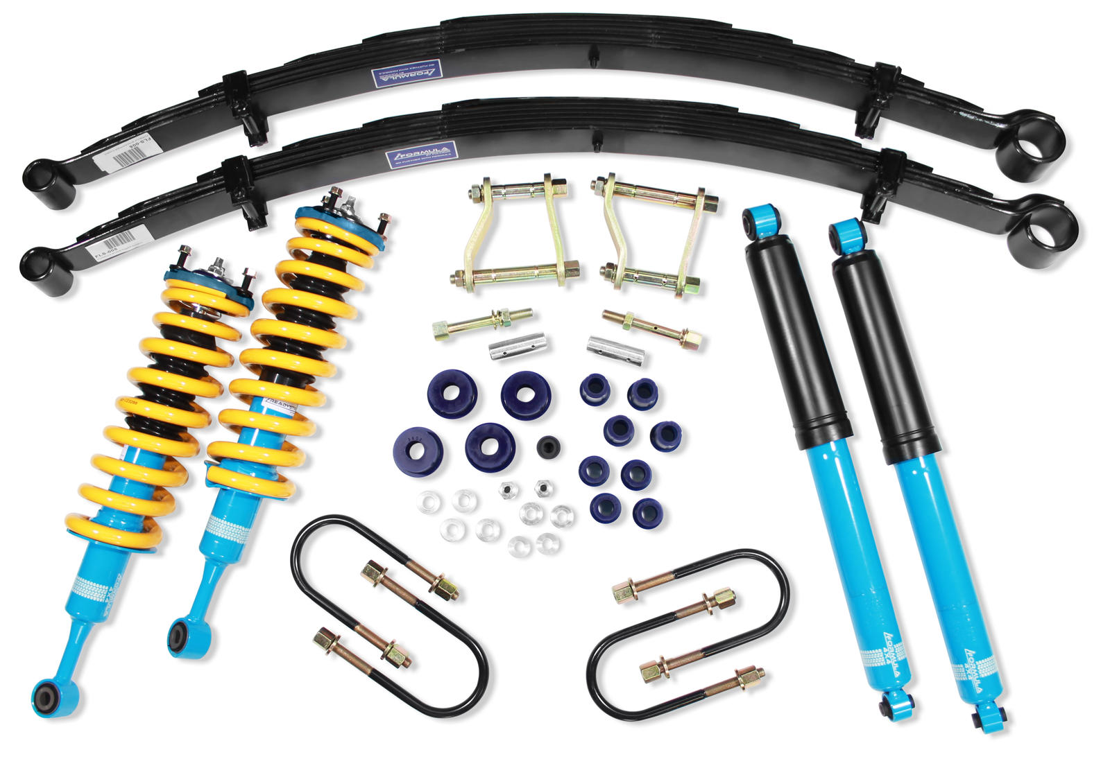 2 Inch 50mm Formula 4x4 ReadyStrut Lift Kit to suit Mazda BT-50 UP, UR 2011-2020 & Ford Ranger PX I, PX II 2011-2018