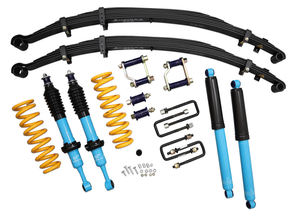2 Inch 50mm Formula 4x4 Lift Kit with Height Adjustable Struts to suit Toyota Hilux N90 (GUN226R, GUN227R) 2025-on