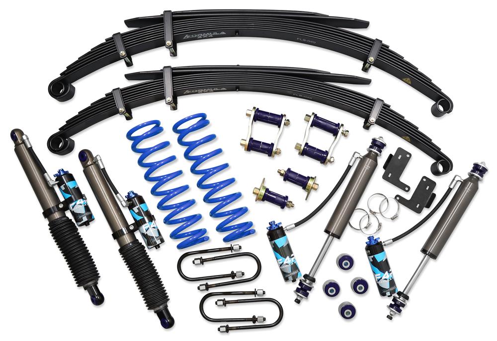 4200kg Formula 4x4 F4R GVM Upgrade Kit to suit Toyota LandCruiser 79 Series J7 2022-on