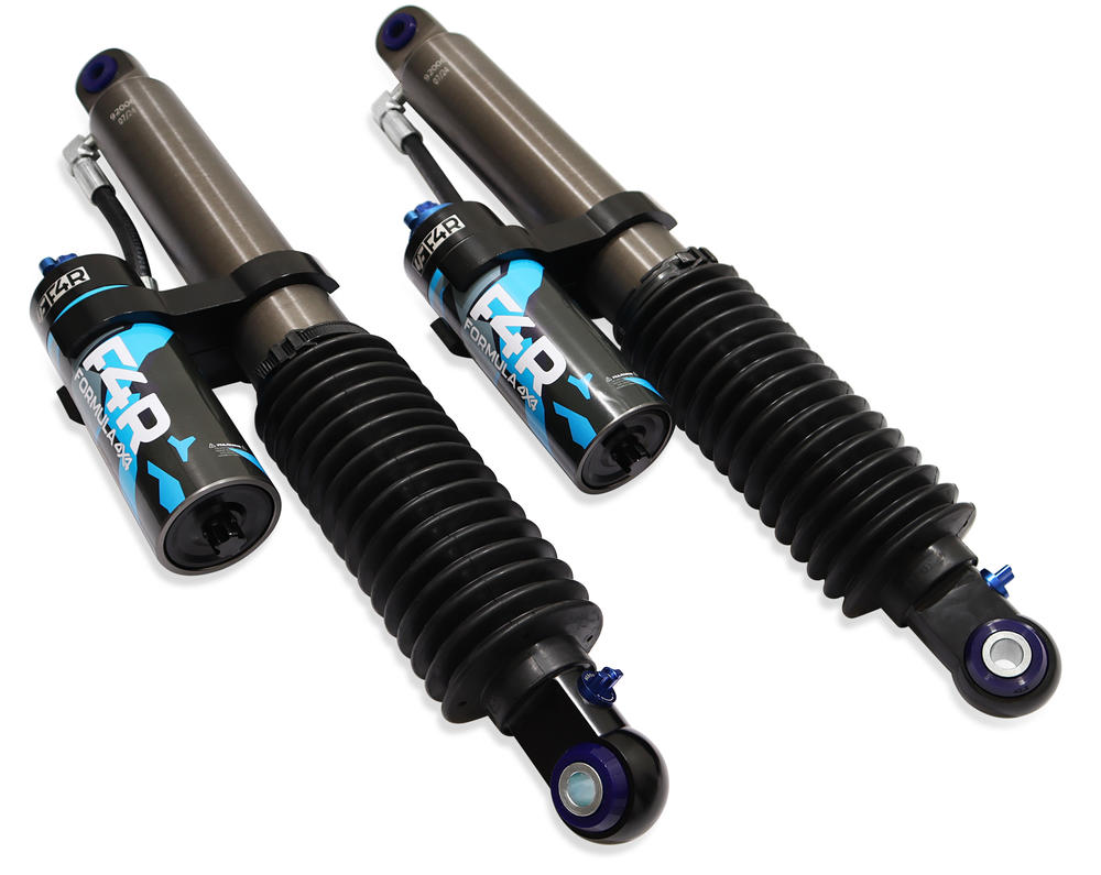 2 Inch 50mm Adjustable F4R Formula 4x4 Rear Shock Absorber Kit to suit Nissan Navara D23 Dual Cab 2015-on