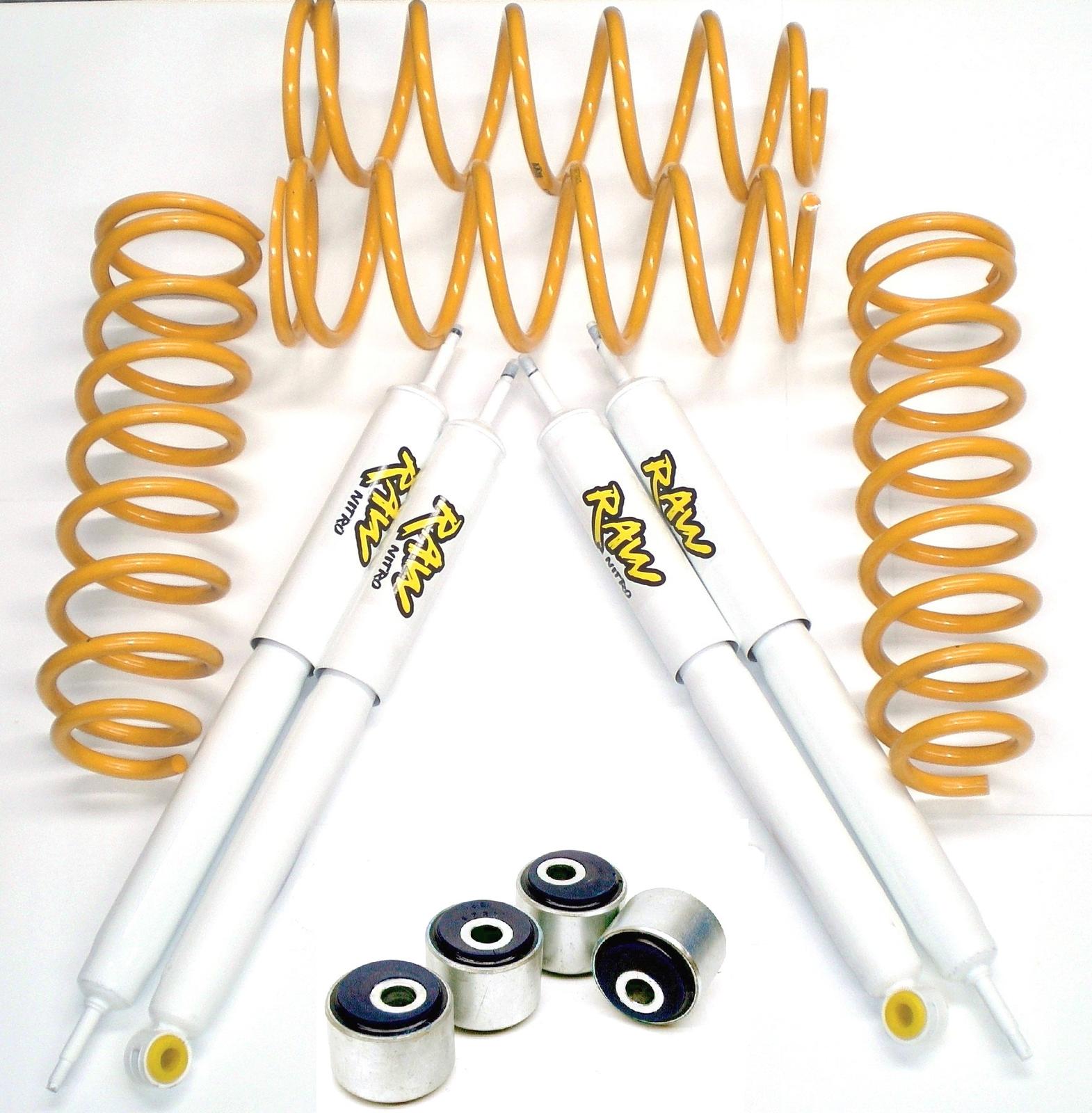 2 Inch 50mm RAW 4x4 Load Kit to suit Toyota Landcruiser 80 Series 09/1991-1997 & 105 Series 1998-2007