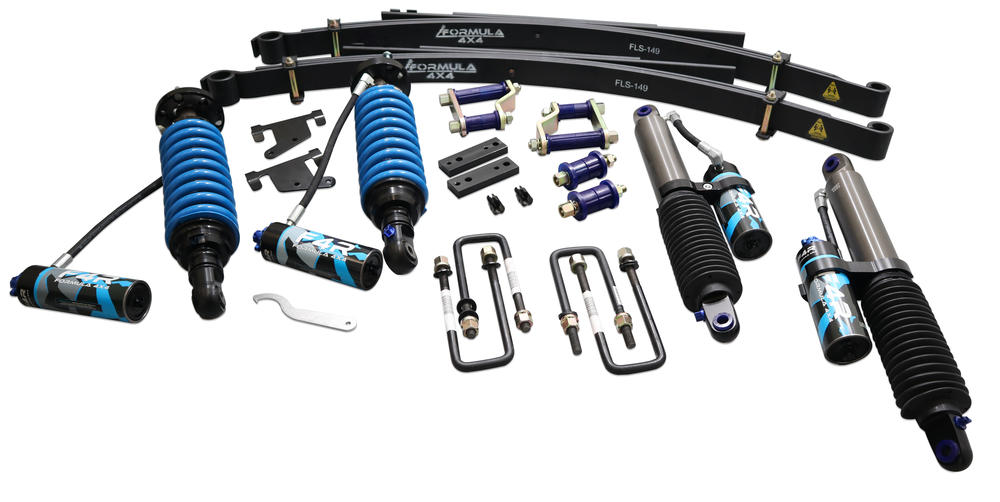 2-3 Inch Adjustable F4R Formula 4x4 Lift Kit to suit Isuzu D-Max TFS, RG01 2019-on & Mazda BT-50 TFS, RG04 2020-on