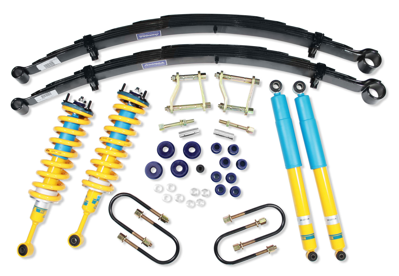 2 Inch 50mm Bilstein 4x4 ReadyStrut Lift Kit to suit Mazda BT-50 UP, UR 2011-2020 & Ford Ranger PX I, PX II 2011-2018