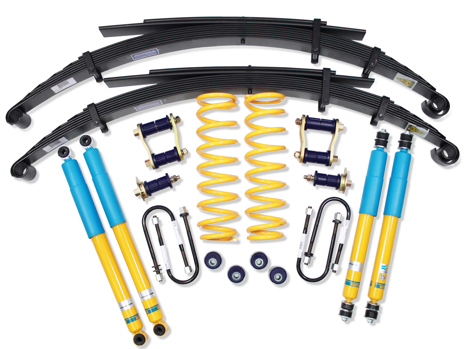 2 Inch 50mm Bilstein 4x4 Lift Kit to suit Toyota Landcruiser 79 Series 1990-2007