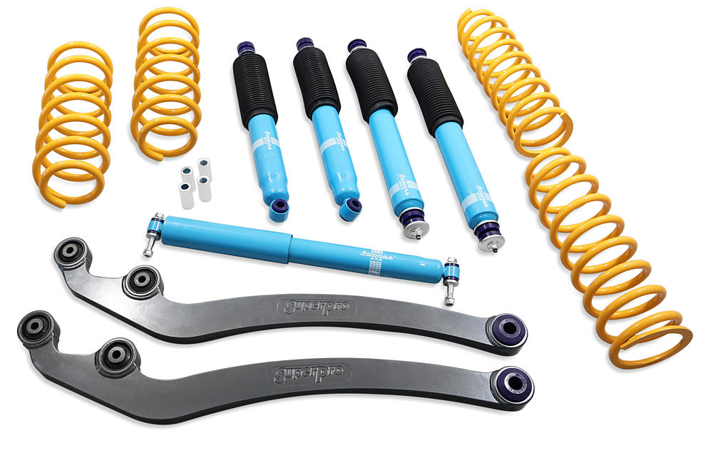 2 Inch 50mm Formula 4x4 Premium Big Bore Lift Kit to suit Land Cruiser 80 Series from 1991 to 1998 & 105 Series from 1998 to 2007