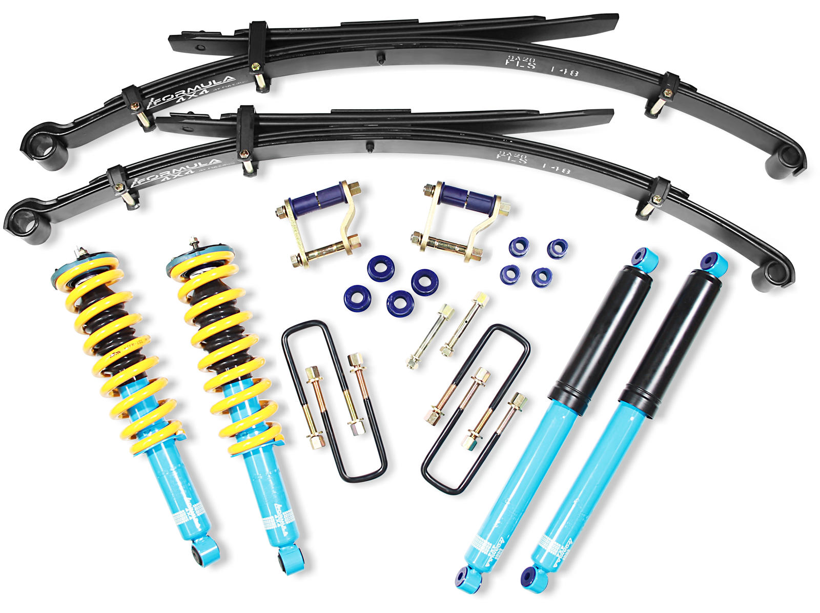 2 Inch 50mm Formula 4x4 ReadyStrut Lift Kit to suit Isuzu D-Max TF/RG01 & Mazda BT-50 TFS/RG04 - 2020-on