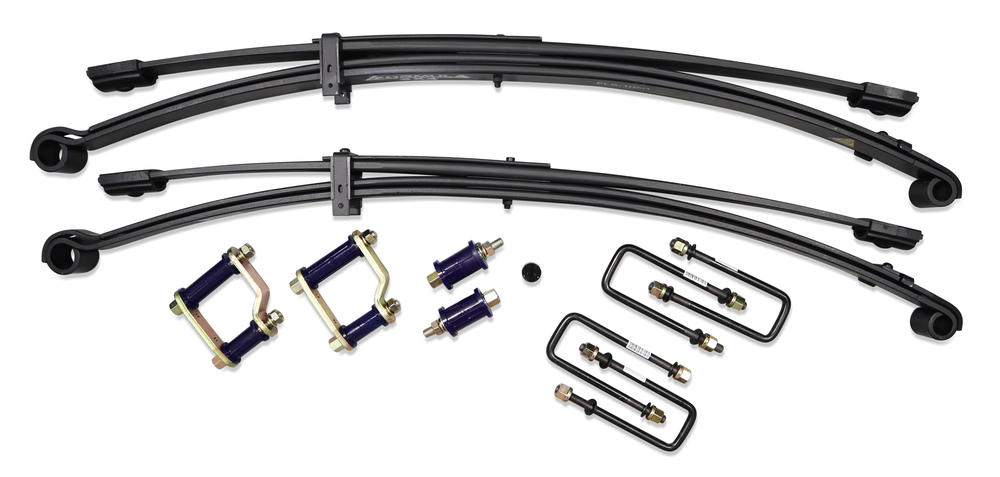 Formula 4x4 Parabolic Leaf Spring Kit - 50mm Lift at 200-400kg to suit Toyota Hilux Rogue Wide-body & GR Sport