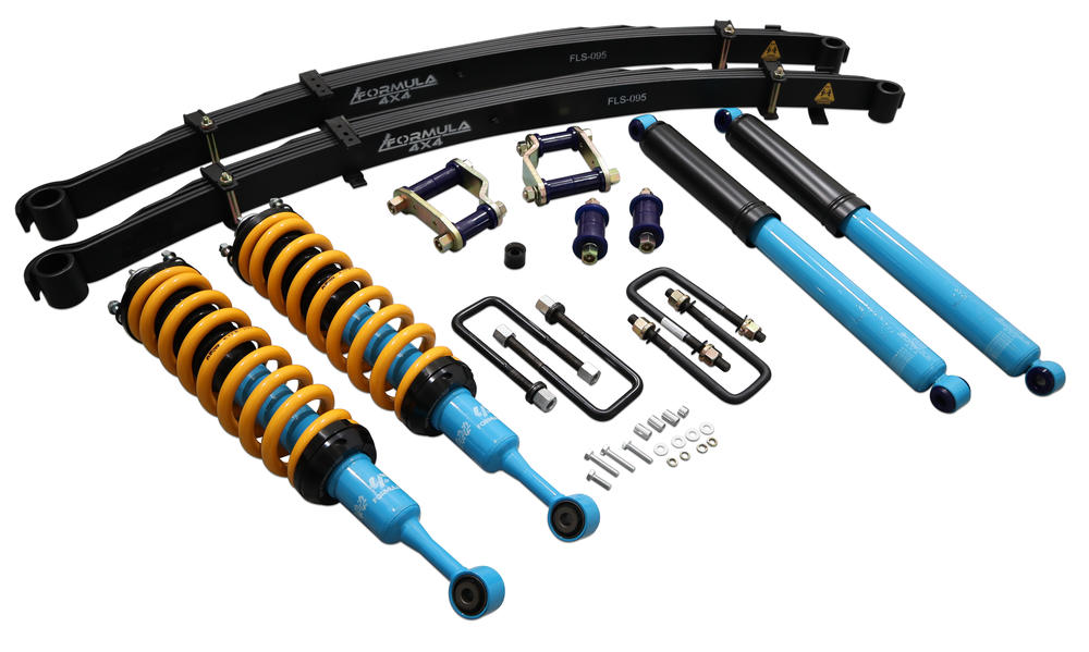 2 Inch 50mm Formula 4x4 Lift Kit with Height Adjustable ReadyStruts to suit Toyota Hilux GUN 2015-on - excluding 2022-on Rogue (wide-body) & GR Sport