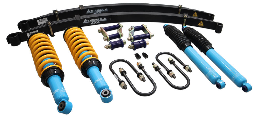 2 Inch 50mm Formula 4x4 Lift Kit with Height Adjustable ReadyStruts to suit Isuzu D-Max TFS, RG01 2019-on & Mazda BT-50 TFS, RG04 2020-on