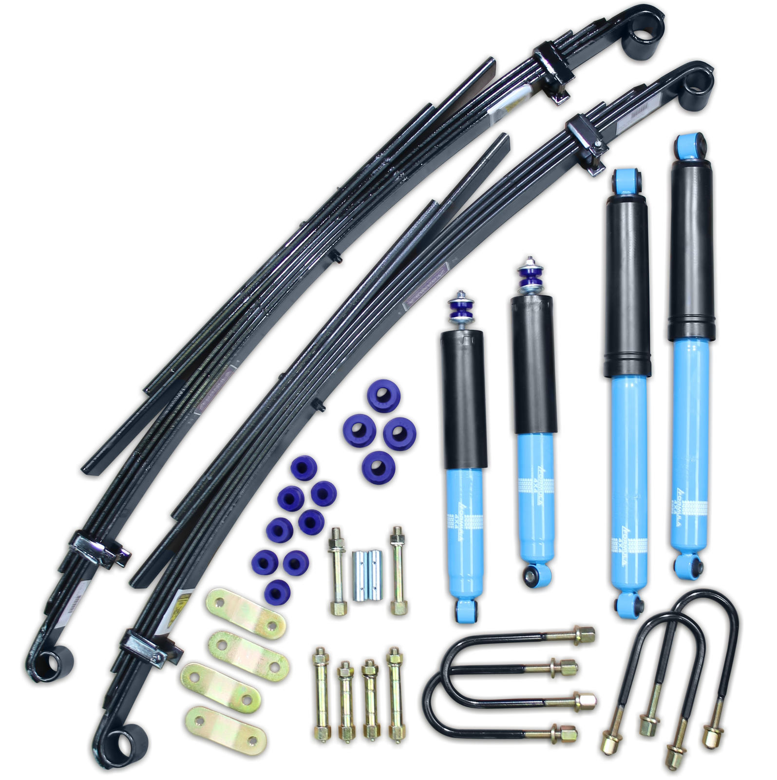 40mm Formula 4x4 Lift Kit-Torsion Bar Front (83mm Axle Housing OD) to suit Mazda BT-50 UN & Ford Ranger PJ, PK 2006-2011