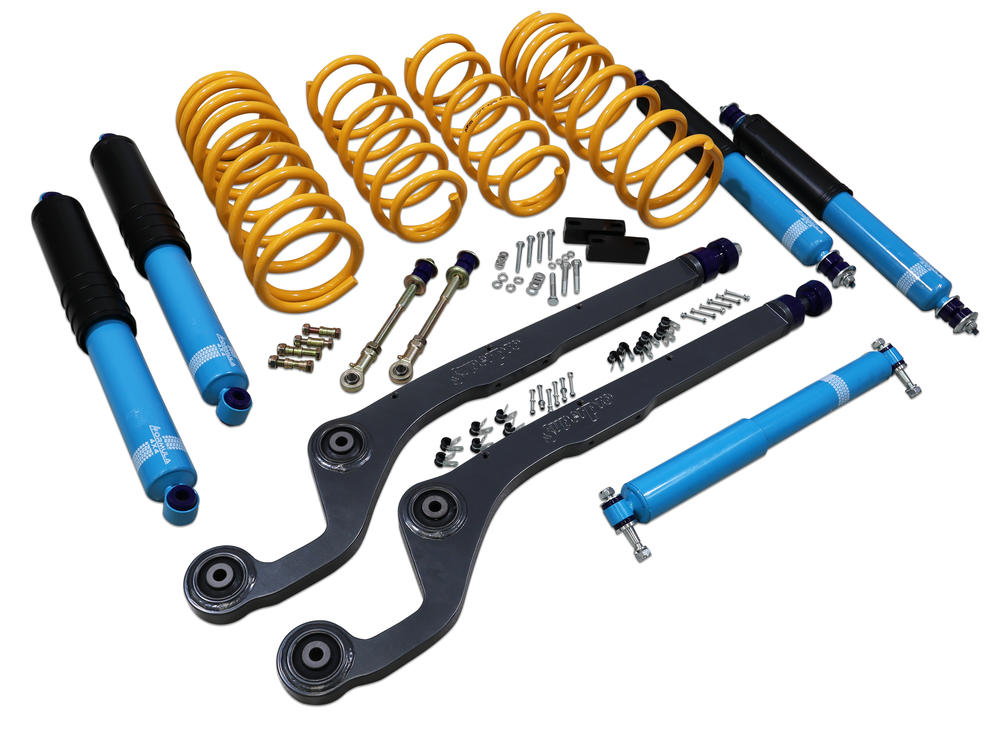 2 Inch 50mm Formula 4x4 Premium Big Bore Lift Kit to suit  Nissan Patrol GU/Y61 Wagon LWB from 2000-2016