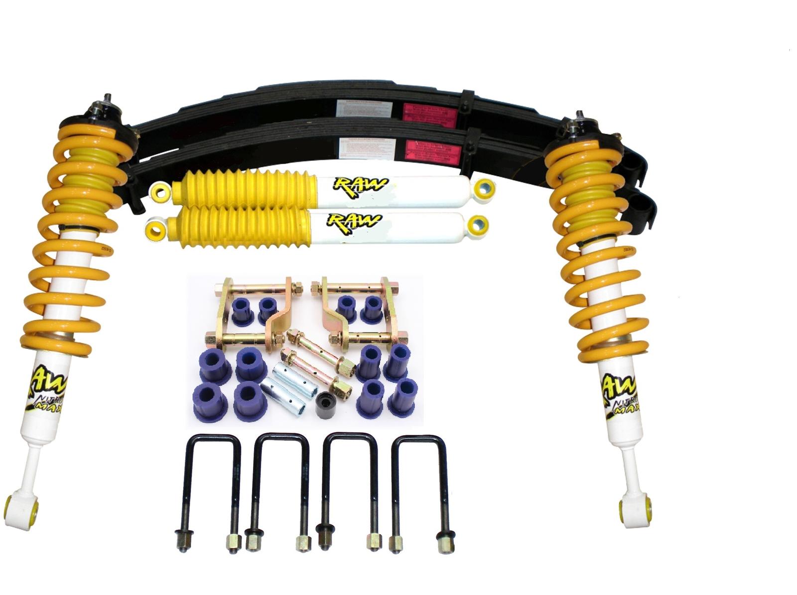 2 Inch 50mm RAW Nitro 4x4 ReadyStrut Lift Kit to suit Toyota Hilux GUN 2015-on - excluding 2022-on Rogue (wide-body) & GR Sport