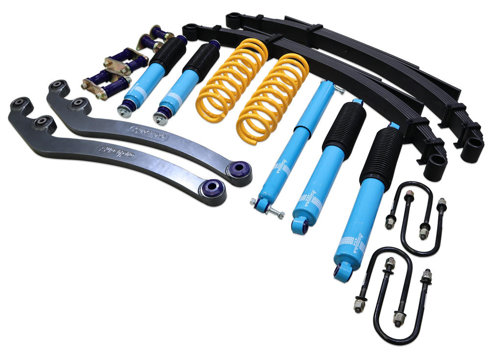2 Inch 50mm Formula 4x4 Premium Big Bore Lift Kit to suit Toyota Landcruiser 76 Series from 07/2016-on