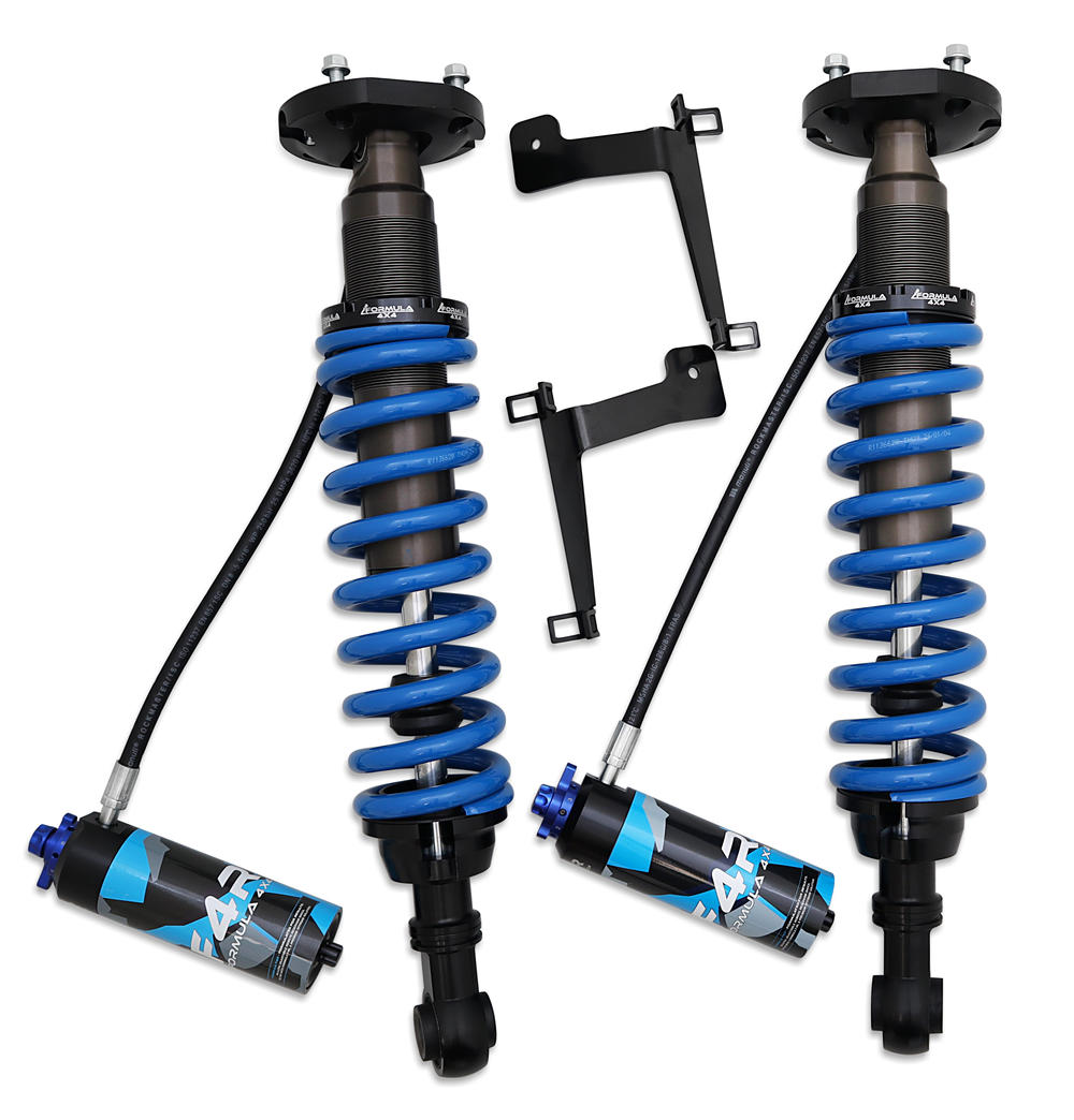 2-3 Inch or 50-75mm Adjustable F4R Formula 4x4 Front Shock Absorber Kit to suit Toyota LandCruiser 300 Series 2021-on