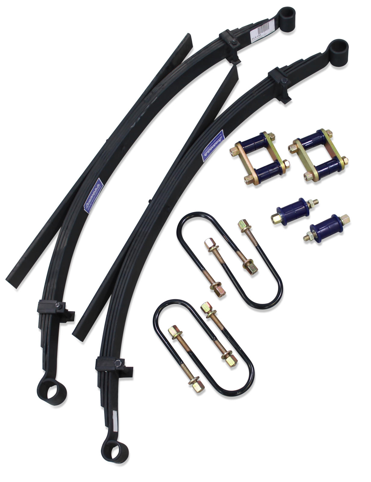 Formula 4x4 Rear Leaf Spring Kit - approx. 45mm Lift at 0-250kg load to suit Nissan Navara NP300 2015-on