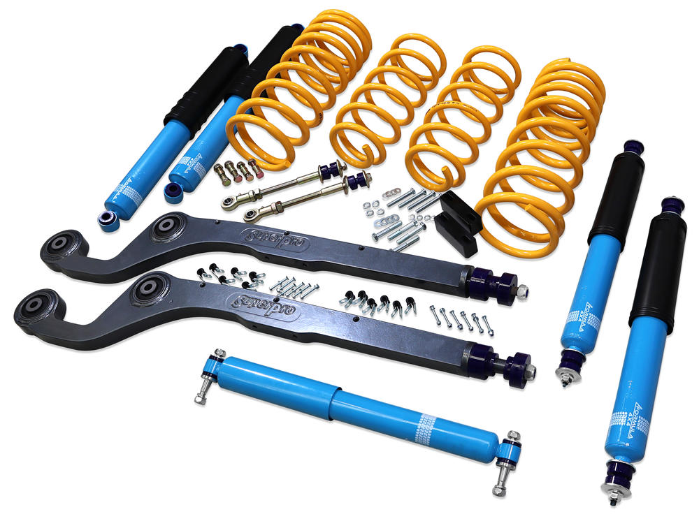 2 Inch 50mm Formula 4x4 Premium Big Bore Lift Kit to suit  Nissan Patrol GU/Y61 Wagon LWB from 2000-2016
