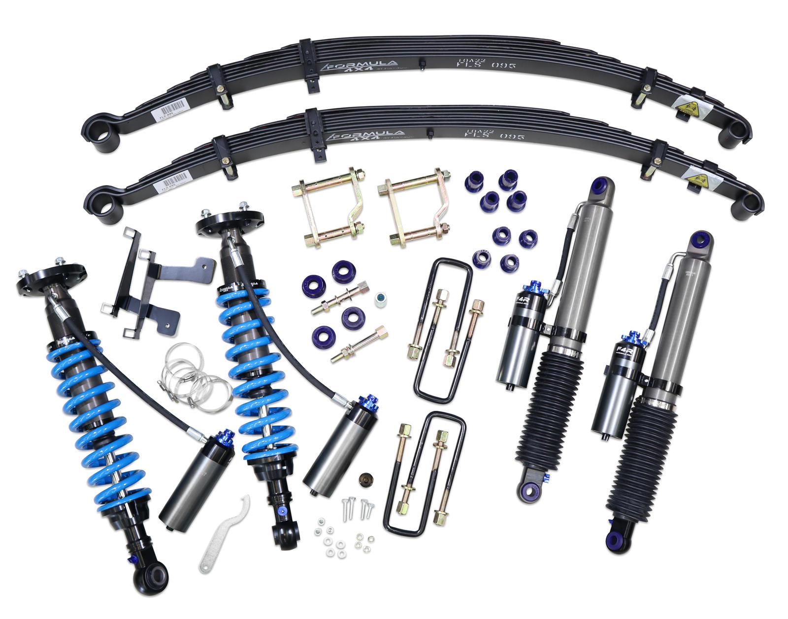 2-3 Inch Adjustable F4R Formula 4x4 Lift Kit to suit Ford Ranger PY & Amarok T1A, T1B 2022-on