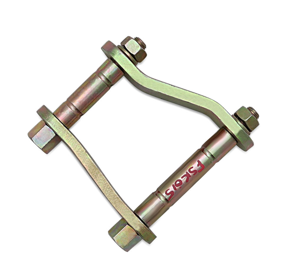 Formula 4x4 Greasable Shackle to suit Ford Ranger, Mazda BT-50 & VW Amarok 2022-on (grease nipple towards outside)