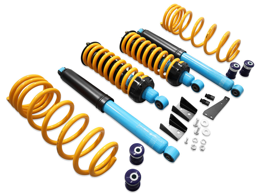 Formula 4x4 Lift Kit with Height Adjustable ReadyStruts to suit Nissan Navara Dual Cab D23, NP300 Series 1 & 2 2015-2017 (Coil Rear)