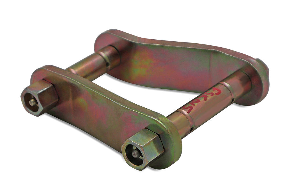 Formula 4x4 Greasable Shackle to suit Ford Ranger, Mazda BT-50 & VW Amarok 2022-on (grease nipple towards outside)