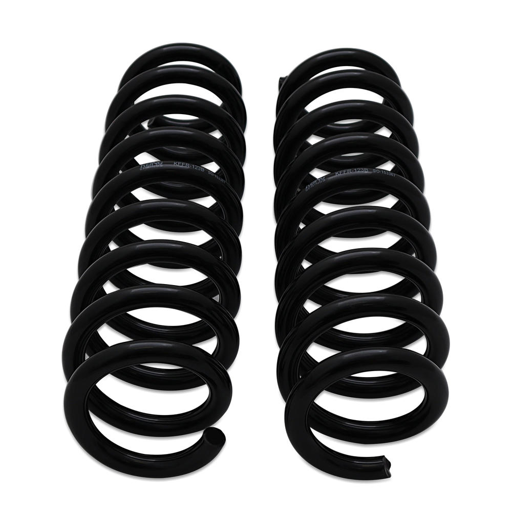 Front black raised 0-50kg comfort King Spring Coils to suit Ford Ranger Raptor PY, P703 2022-on