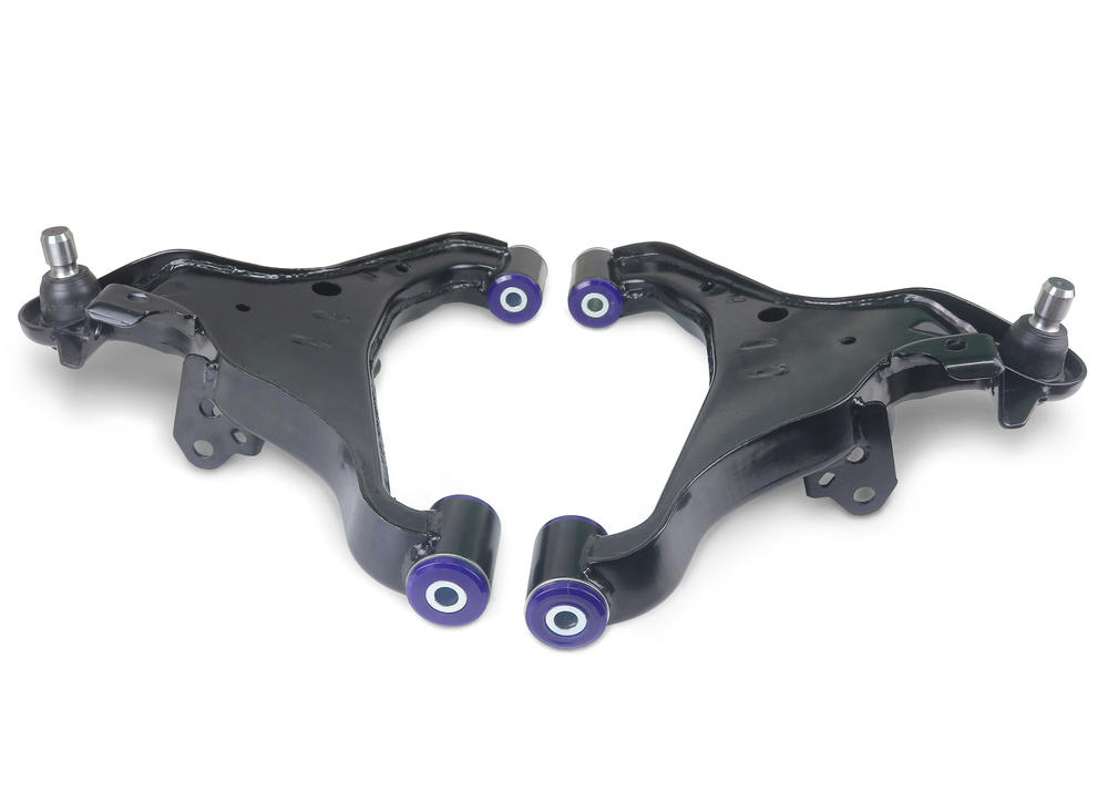 Front Lower Control Arm Kit including Ball Joints to suit Nissan Navara D40 Thailand built manual models