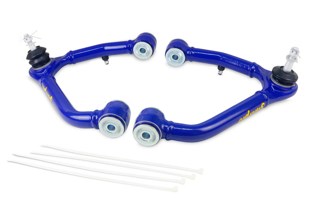 Front Fixed Offset Upper Control Arm Kit to suit Chevy Silverado 1500 4x4 & GMC Sierra 1500 4x4 2009-2018