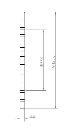 Suspension Shim Kit / Strut Top Spacer Kit - raises the vehicle approx. 10-12mm