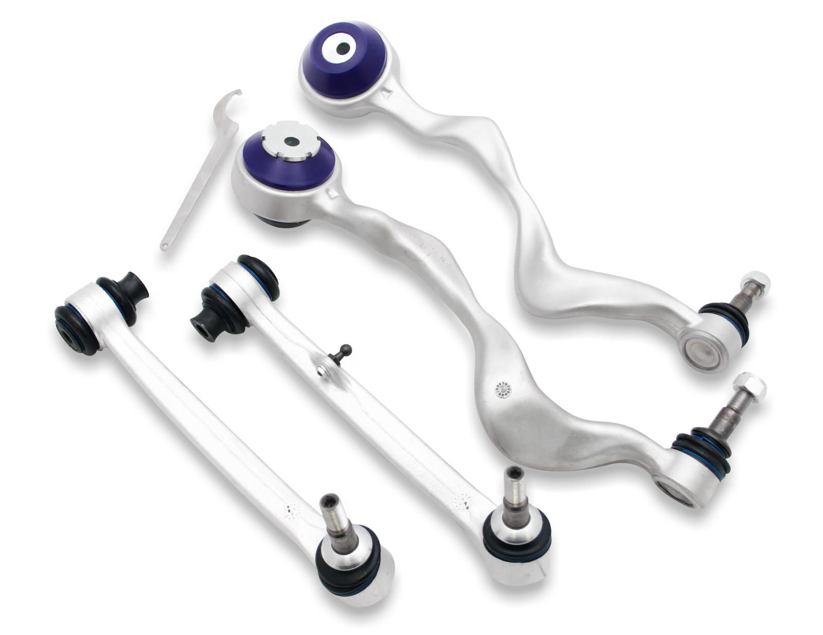 Front Control & Radius Alloy Performance Arm Kit including Ball Joints to suit BMW Vehicles