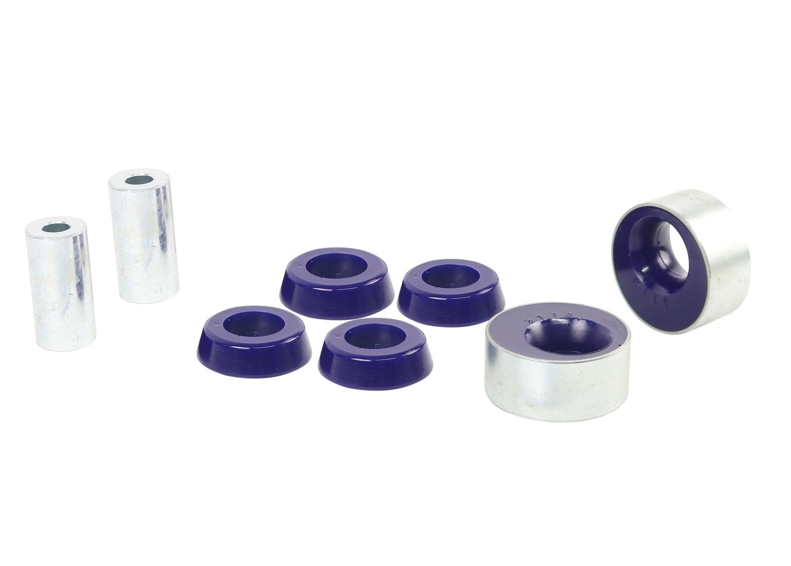 Front Control Arm Lower Inner Rear Bush Kit - Double Offset to suit Holden & Daewoo