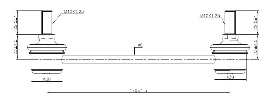 Rear Sway Bar Link to suit Kia Ceed, Hyundai Elantra & i30