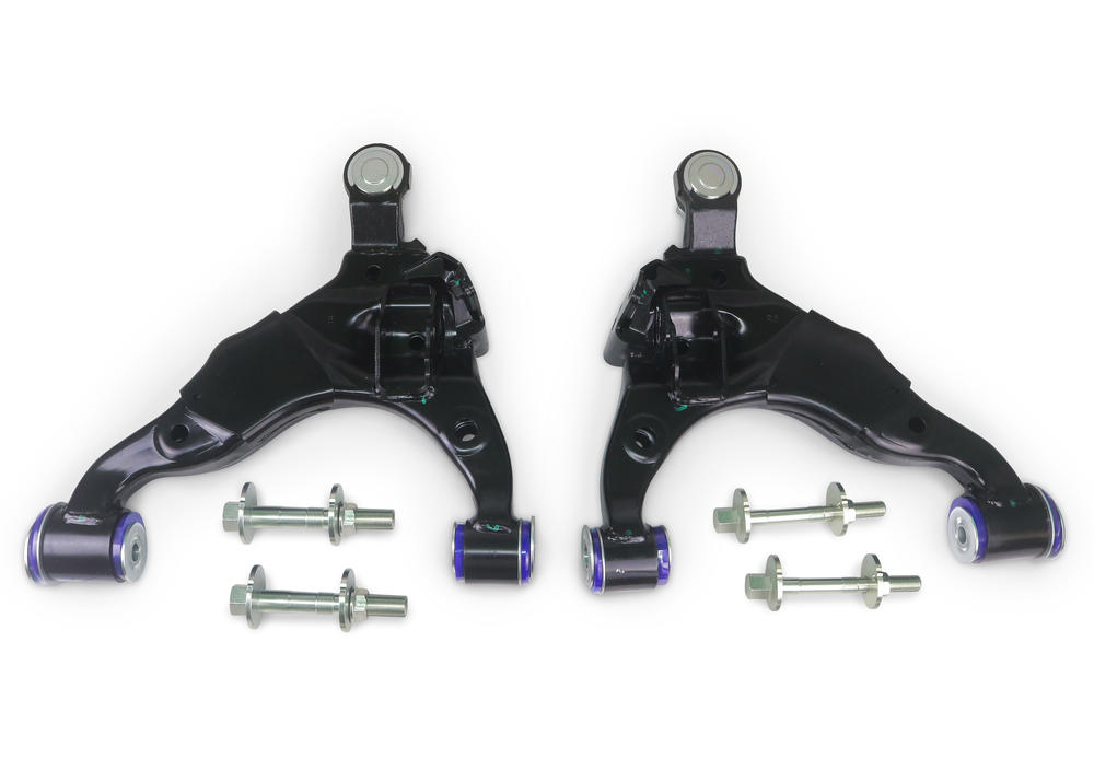 Front Lower Offset Control Arm Kit including Ball Joints to suit Toyota Prado 150 Series 2010-on (KDSS vehicles)