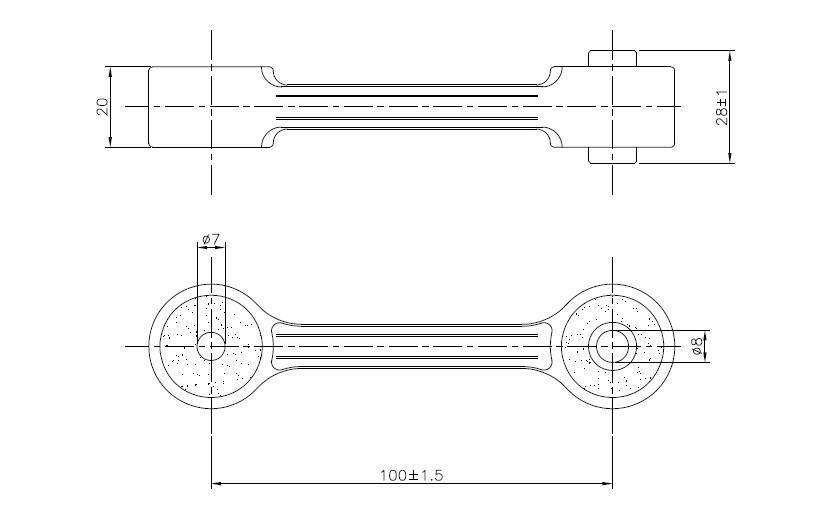 Rear Sway Bar Link to suit BMW