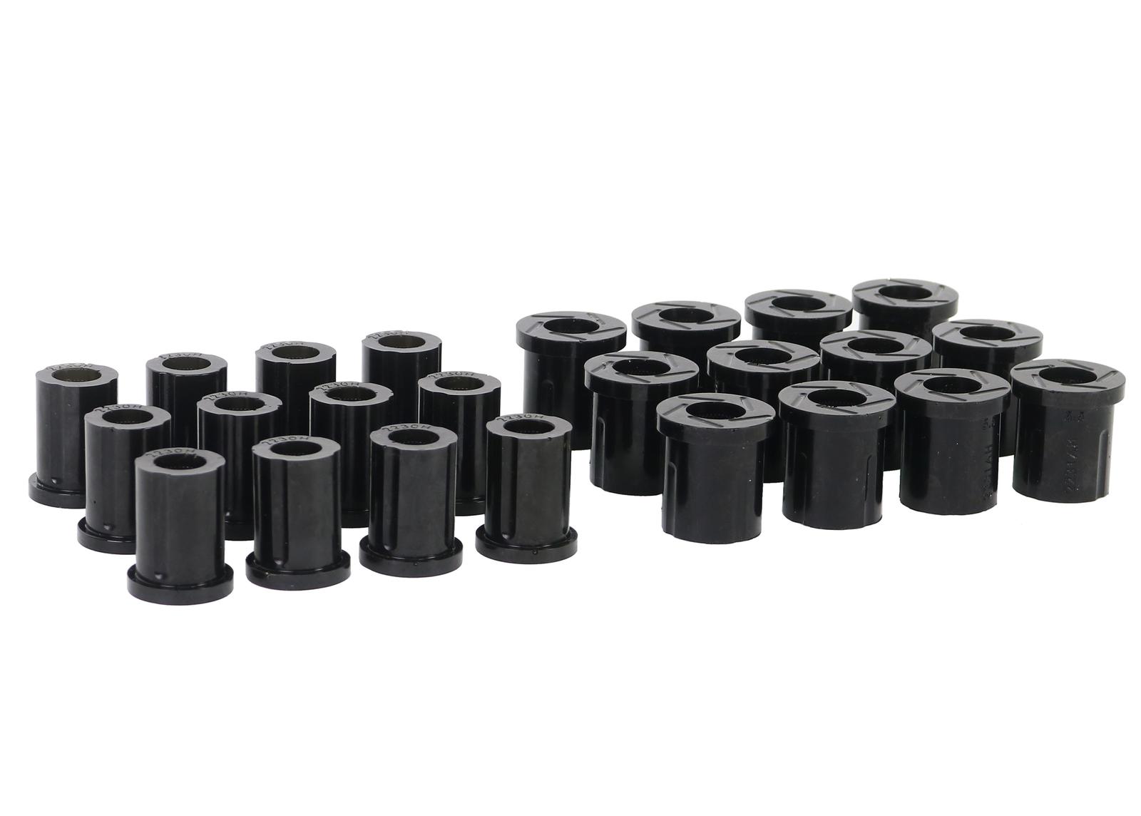 Front & Rear Heavy Duty Leaf Spring Bush Kit to suit Toyota Land Cruiser 43, 45 & 47 Series  1972-1980