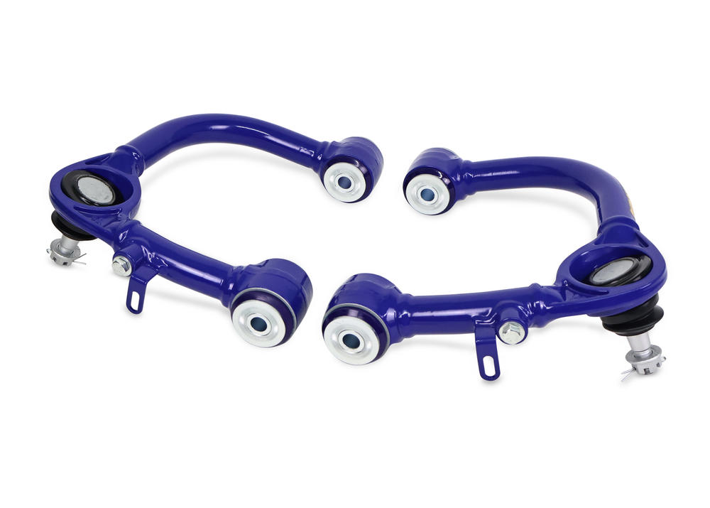 Front Fixed Offset Upper Control Arm Kit including Ball Joints to suit Toyota Land Cruiser 100 Series 1998-2007