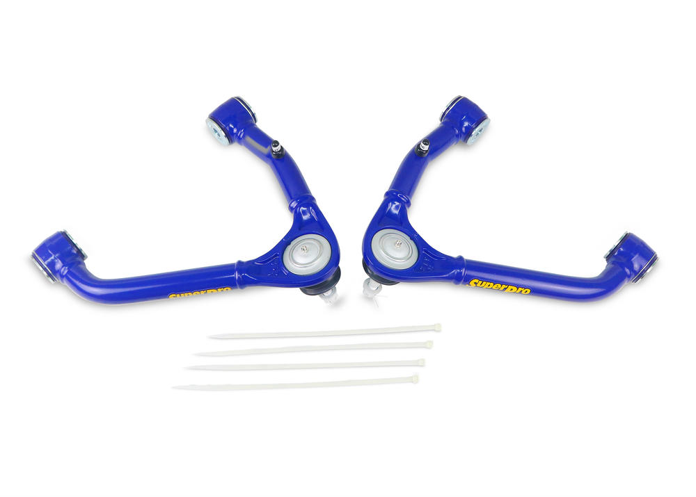 Front Fixed Offset Upper Control Arm Kit to suit Chevy Silverado 1500 4x4 & GMC Sierra 1500 4x4 2009-2018