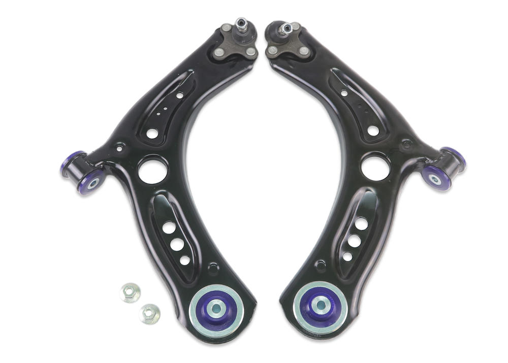 Front Lower Control Arm Kit including Ball Joints to suit Audi, Seat, Skoda & VW with steel hub