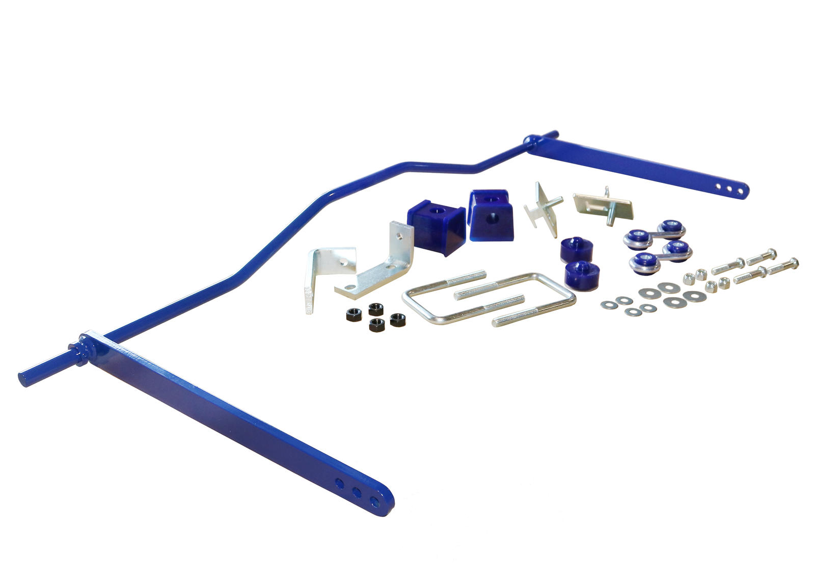 Rear 18mm Heavy Duty 3 Position Blade Adjustable Sway Bar Kit to suit Toyota Hilux 2015-on