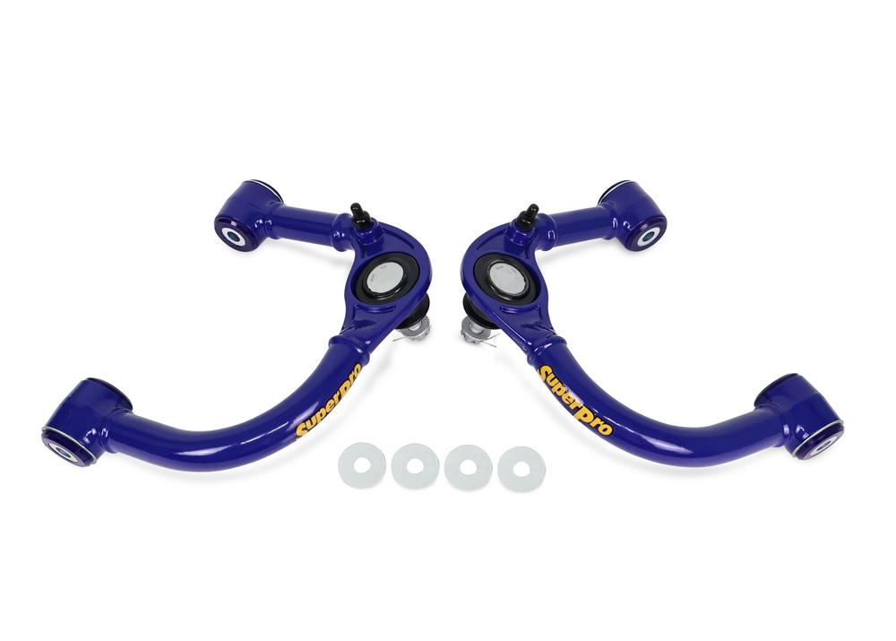 Front Upper Fixed Offset Control Arm Kit including Ball Joints to suit Toyota FJ Cruiser & Prado 120/150 Series