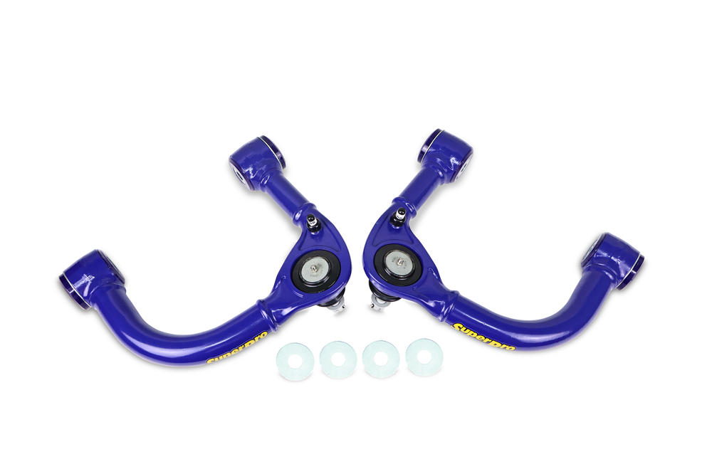 Front Upper Heavy Duty Control Arm Kit - Fixed Offset including Ball Joints to suit Toyota Hilux 2005-on (does not suit Hilux Rogue Widebody)