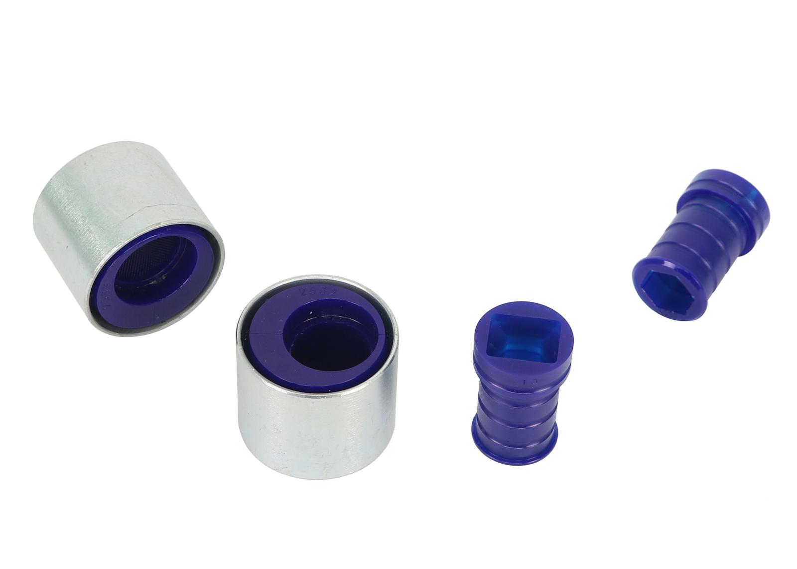 Front Control Arm Lower Inner Rear Double Offset Bush Kit to suit BMW E46 M3