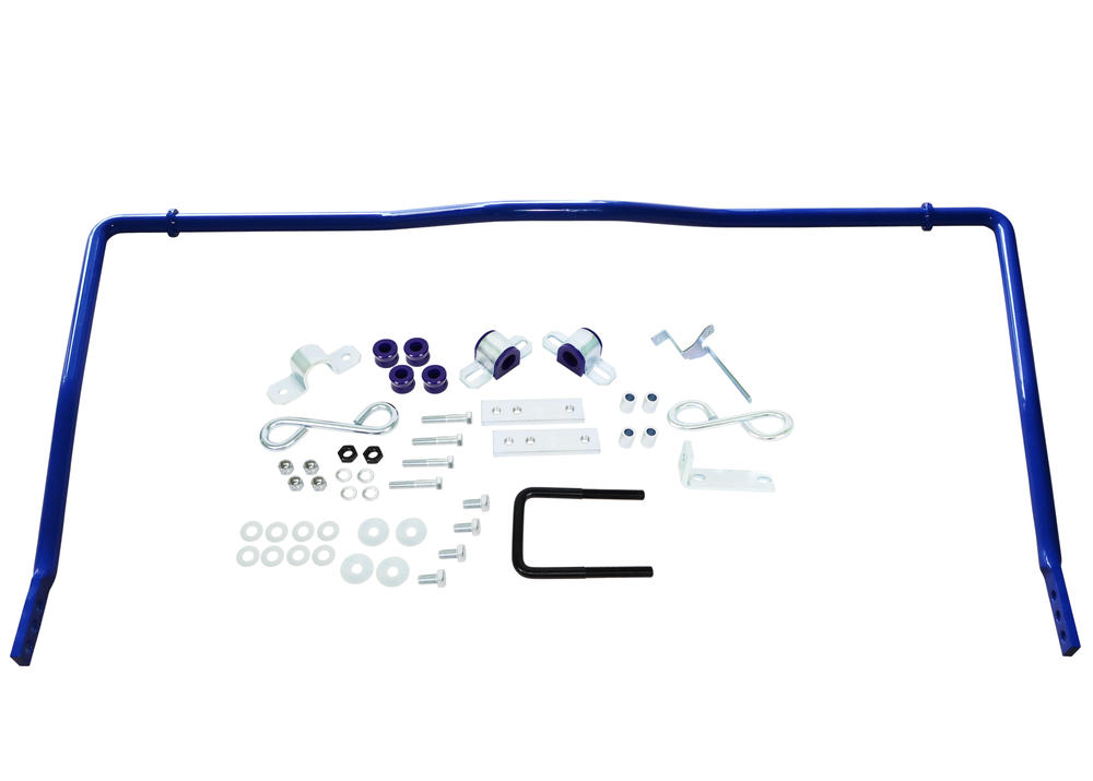 Rear 22mm Heavy Duty 3 Position Blade Adjustable Sway Bar Kit to Suit Ford Ranger PX III with AdBlue
